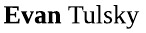 Evan Tulsky